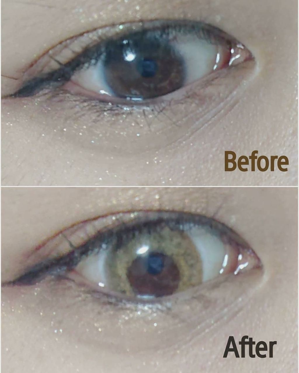 SEA BLINK 1day/SEA BLINK/ワンデー(1DAY)カラコンを使ったクチコミ(2枚目)