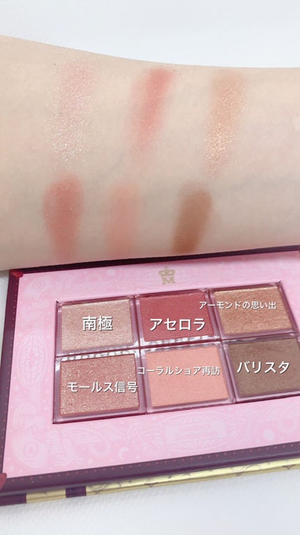 ナイストゥミーチュートランク/MAJOLICA MAJORCA/アイシャドウパレットを使ったクチコミ(3枚目)