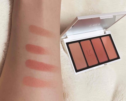 ジャストアイパレット/Laka/アイシャドウパレットを使ったクチコミ(3枚目)