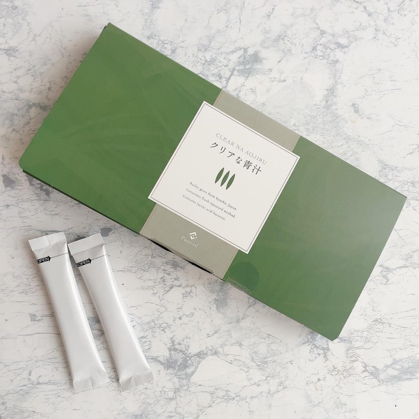 yoko❁フォロバ100 on LIPS 「#PR クリアな青汁のご紹介です!クリアな青汁は、大麦若葉を搾..」(3枚目)