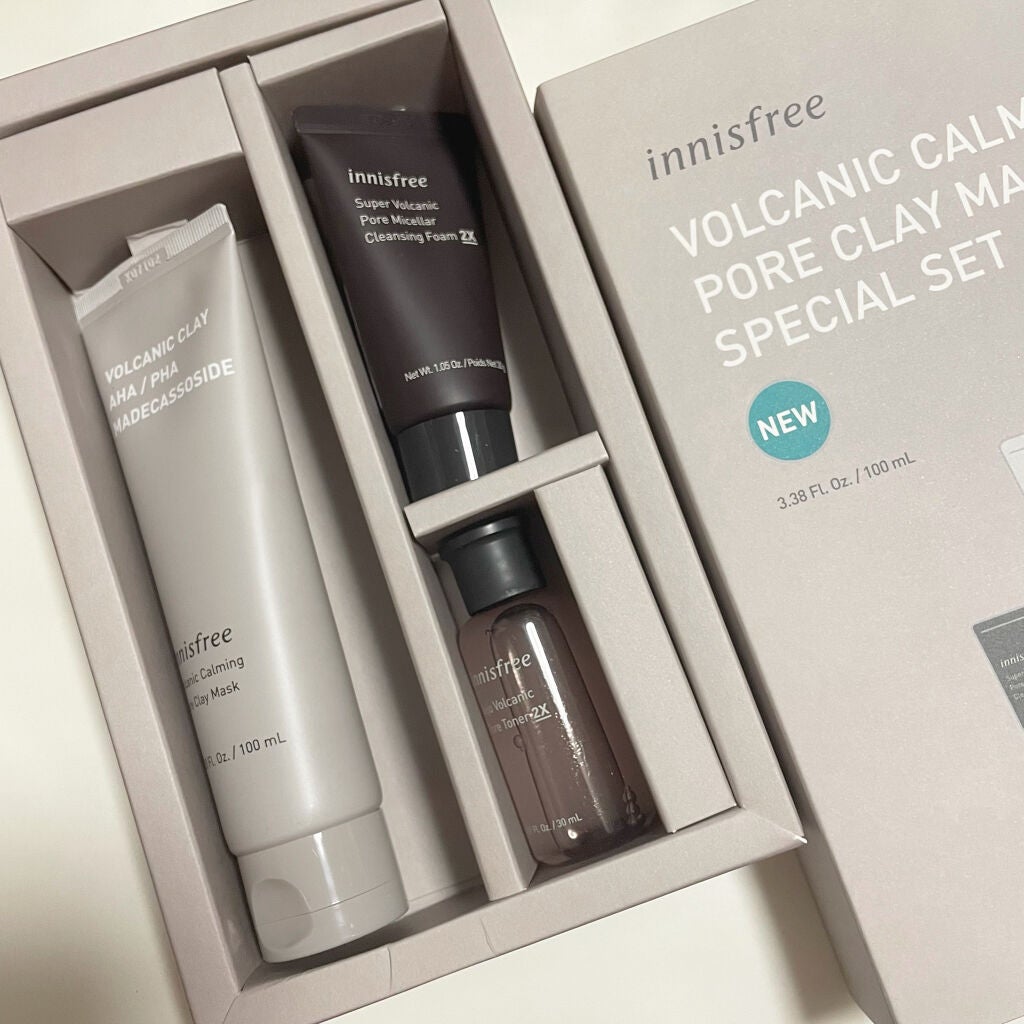 ヴォルカニック カーミング ポア クレイマスク/innisfree/洗い流すパック・マスクを使ったクチコミ(1枚目)
