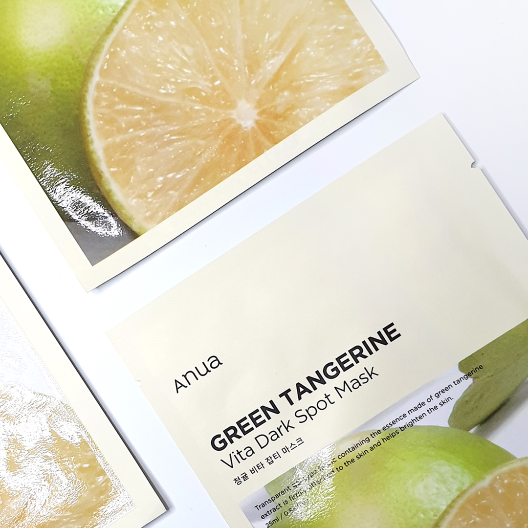 青蜜柑 ビタ ダークスポット マスクパック/Anua/シートマスク・パックを使ったクチコミ（1枚目）