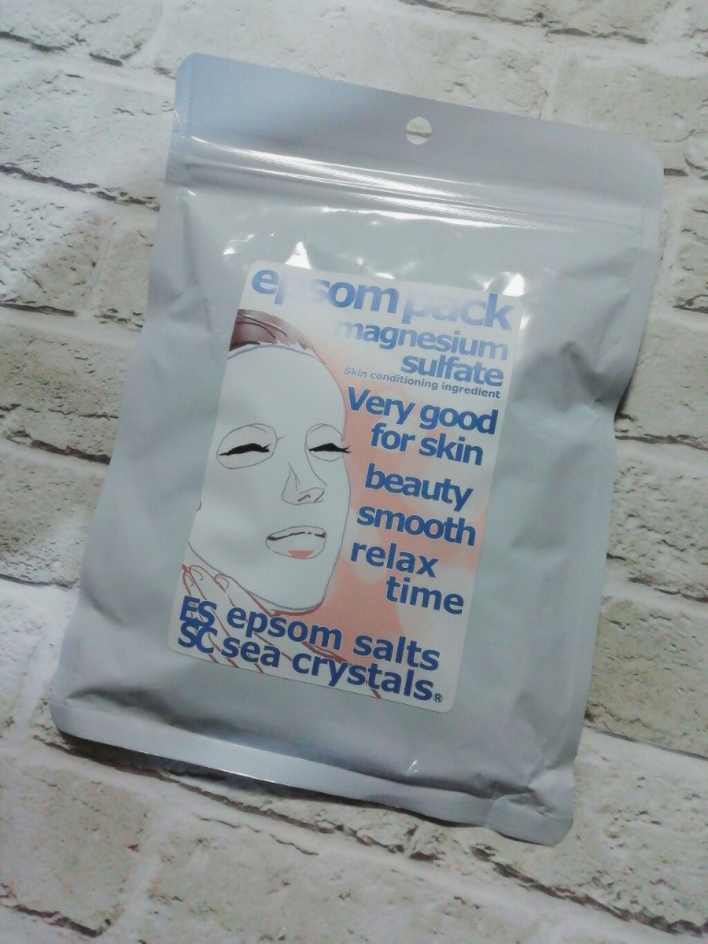 エプソムパック/sea crystals/シートマスク・パックを使ったクチコミ（1枚目）