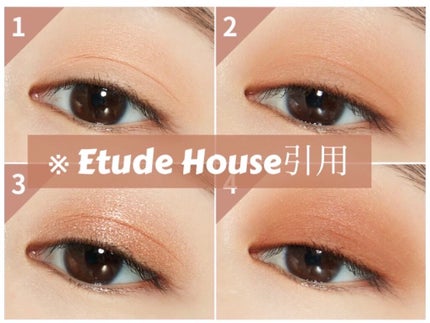 プレイカラーアイズ ミニオブジェ/ETUDE/アイシャドウパレットを使ったクチコミ(3枚目)