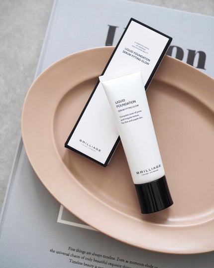 リキッドファンデーション セラム フィッティング グロウ/ブリリアージュ/リキッドファンデーションを使ったクチコミ(1枚目)