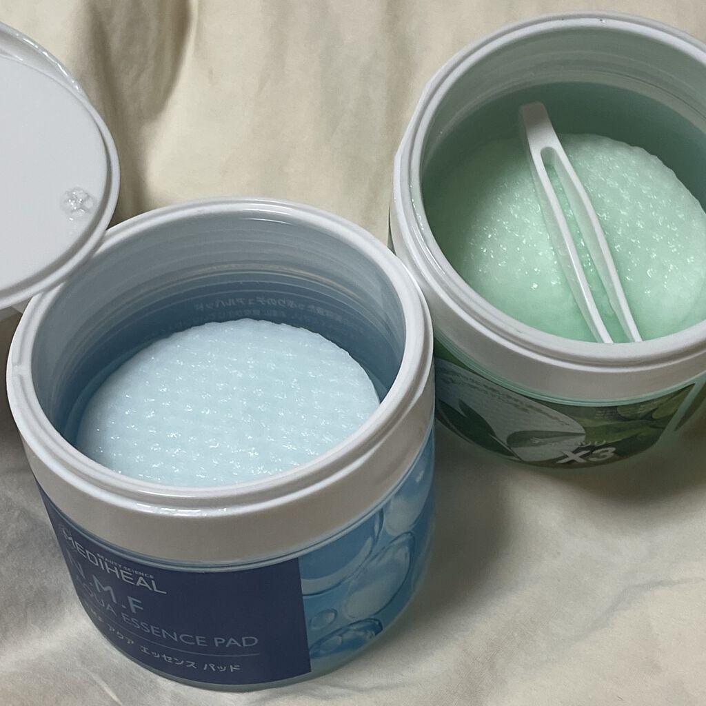 ティーツリーカーミングエッセンスパッド/MEDIHEAL/トナーパッドを使ったクチコミ（3枚目）