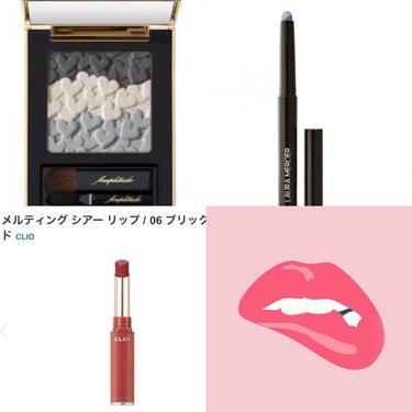 はたらくまあ子 on LIPS 「【ブルベ夏】【くすみNG】【大粒ラメNG】覚書として、今日のメ..」（1枚目）