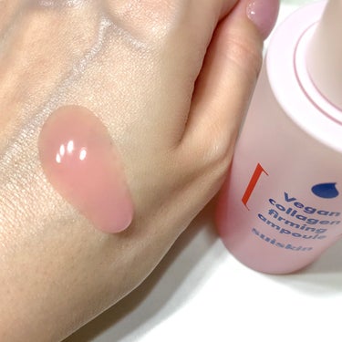 suiskin Vegan collagen firming ampouleのクチコミ「桜桃ピンクのコラーゲンアンプル🍒



▶︎suiskin
ヴィーガンコラーゲンファーミングア.....」（3枚目）