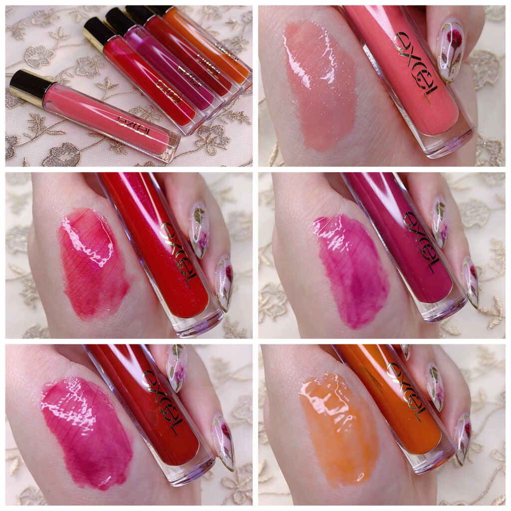 ニュアンスグロスオイル/excel/リップグロスを使ったクチコミ(2枚目)