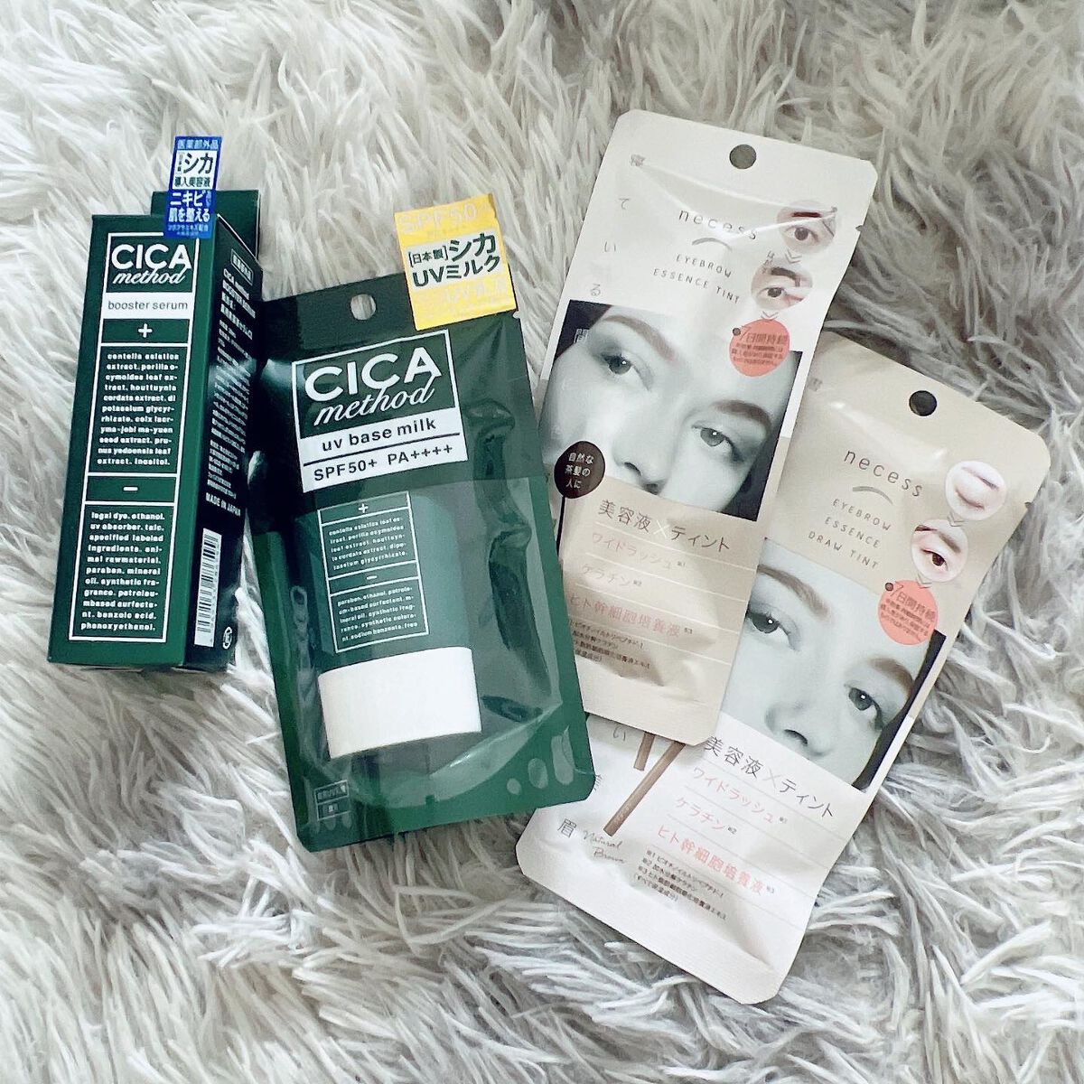 necess まゆ書き足し美容液ティント /コジット/眉ティントを使ったクチコミ(7枚目)