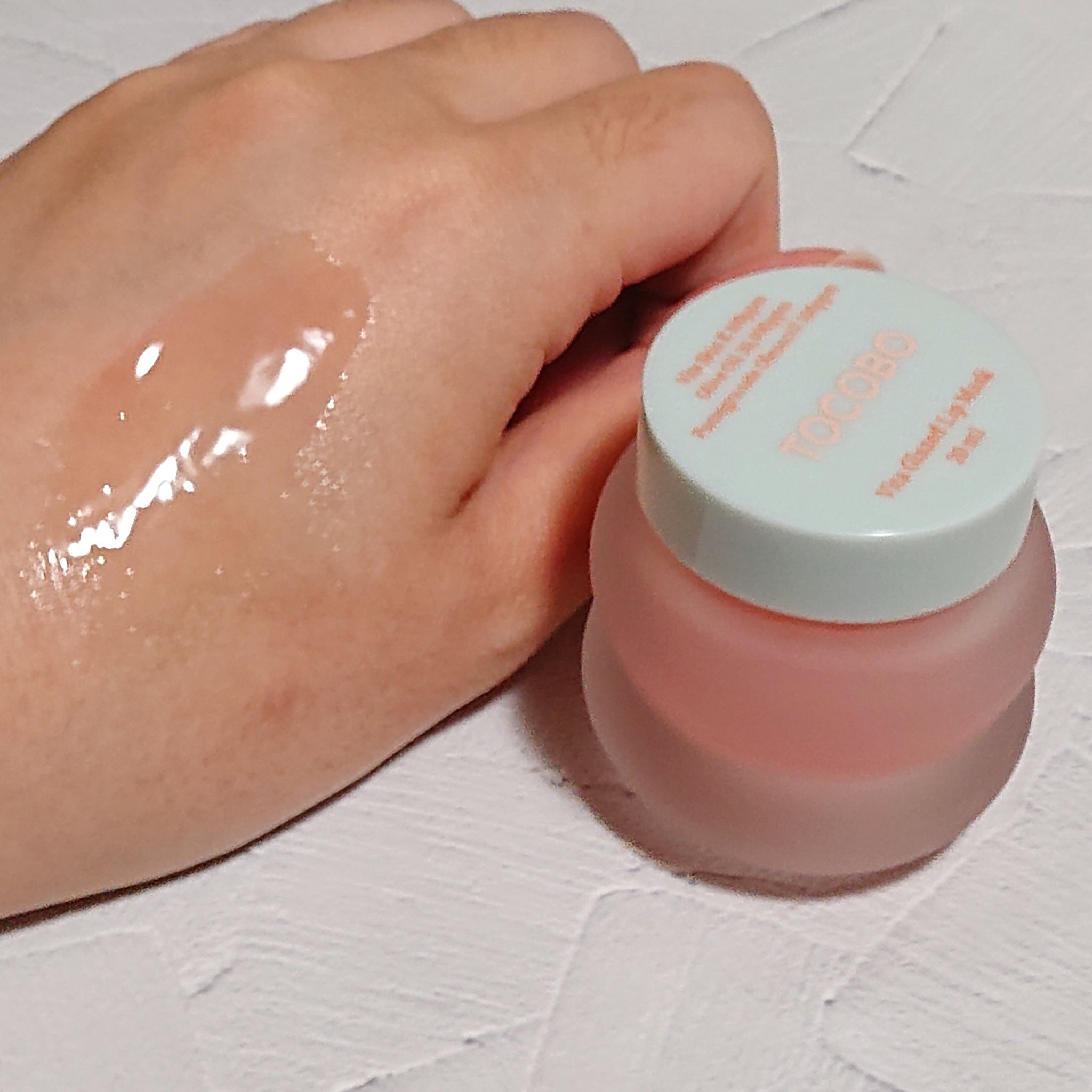 ビタグレーズドリップマスク/TOCOBO/リップマスクを使ったクチコミ（2枚目）