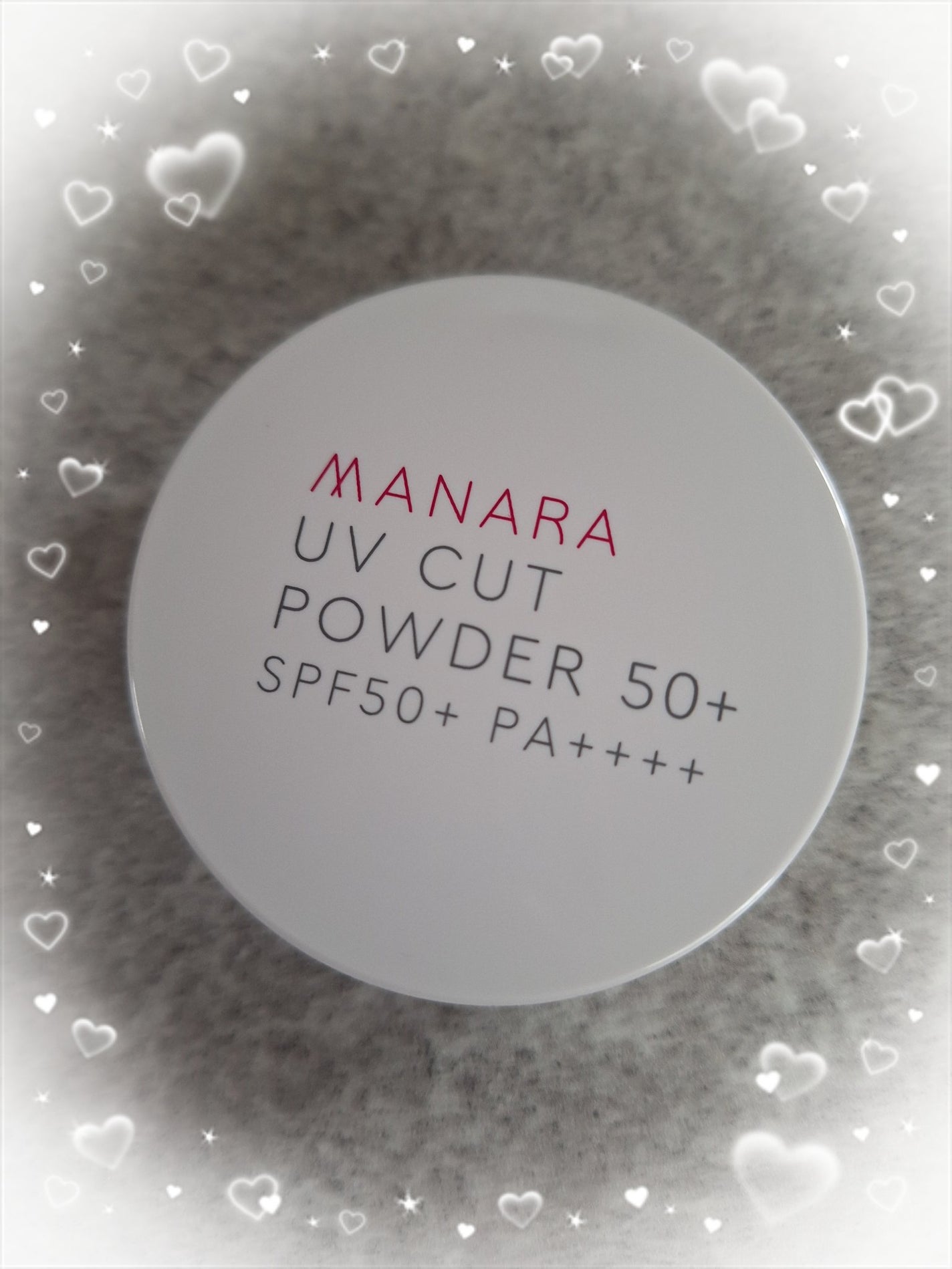 UVカットパウダー50+/マナラ/プレストパウダーを使ったクチコミ(1枚目)