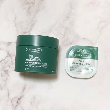 CICA カプセルマスク/VT/洗い流すパック・マスクを使ったクチコミ(1枚目)
