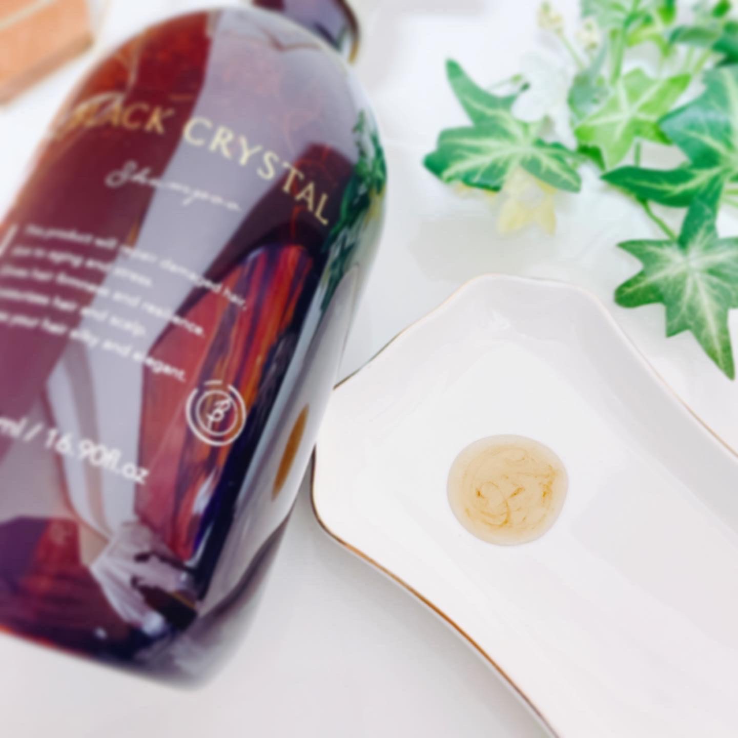 ブラッククリスタル シャンプー ＆ トリートメント/BLACK CRYSTAL/サロンシャンプーを使ったクチコミ（2枚目）