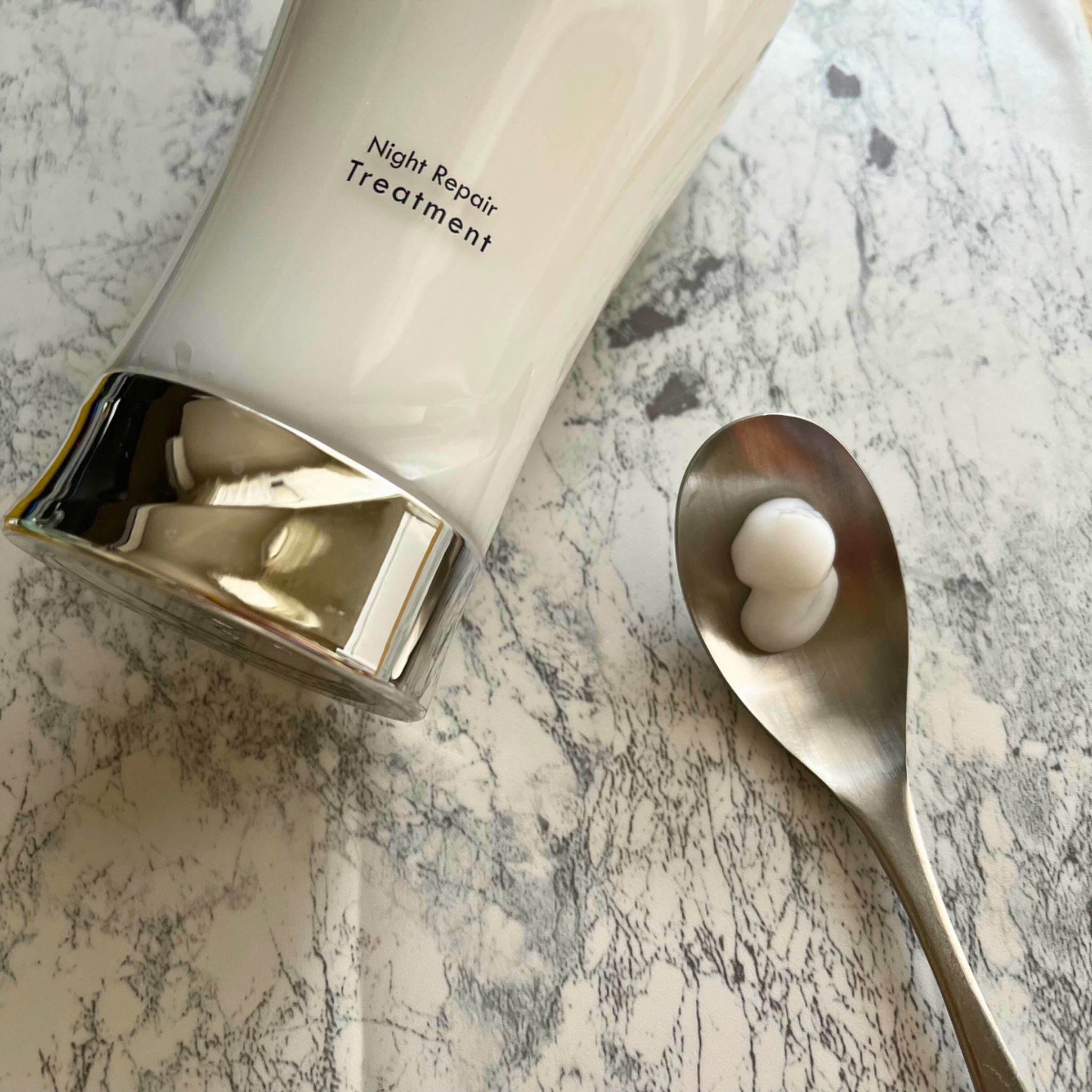 ナイトリペア シャンプー/ヘアトリートメント/THERATIS/シャンプー・コンディショナーを使ったクチコミ（3枚目）