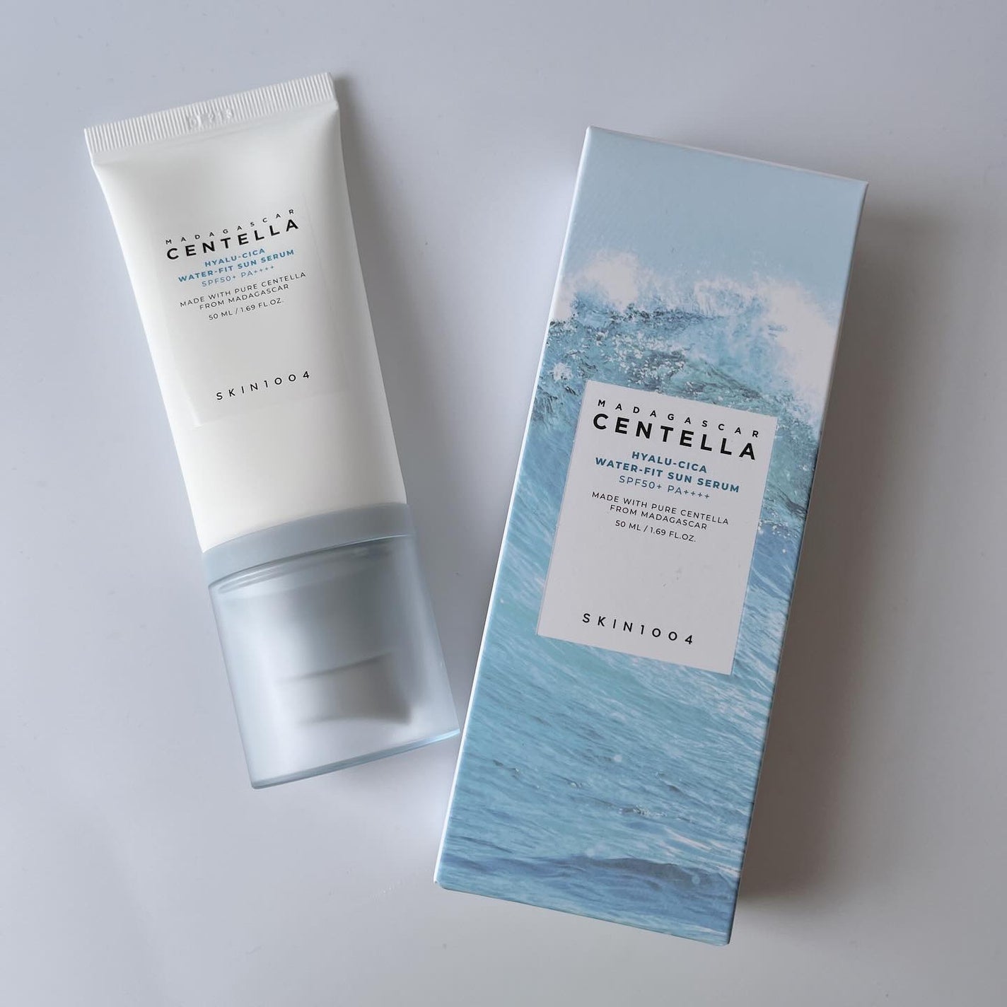 ヒアルーシカ ウォーターフィット サンセラム/SKIN1004/日焼け止めローションを使ったクチコミ(5枚目)