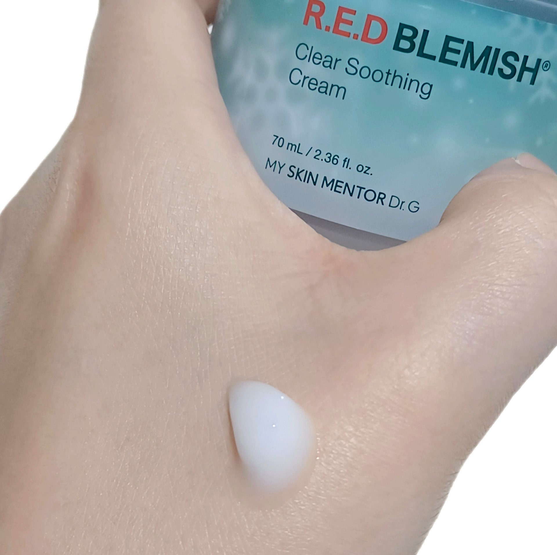 レッドブレミッシュ クリアスージングクリーム/Dr.G/フェイスクリームを使ったクチコミ（3枚目）