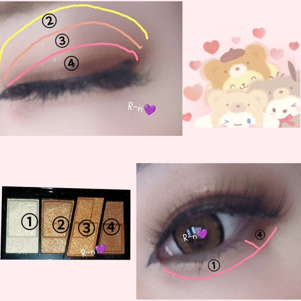 デザイニングブラウンアイズ/KATE/アイシャドウパレットを使ったクチコミ(2枚目)