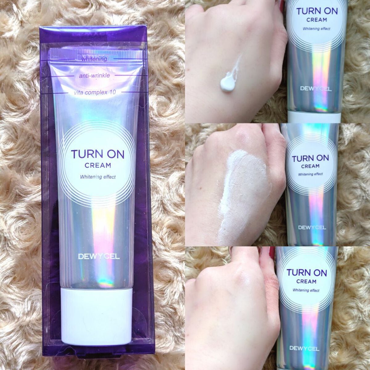 デュイセル ターンオンクリーム/DEWYCEL/フェイスクリームを使ったクチコミ(2枚目)