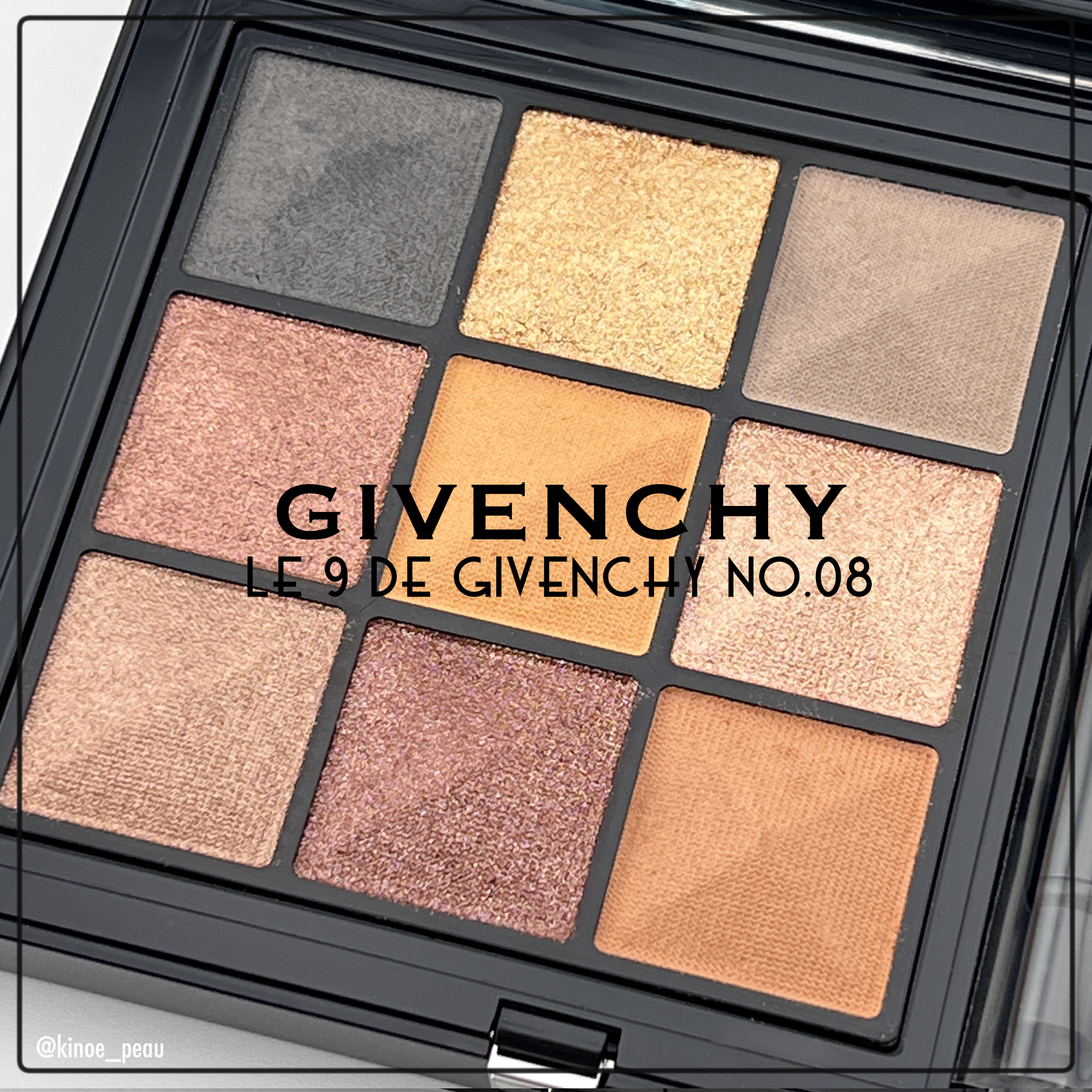 ル・ヌフ・ジバンシイ/GIVENCHY/アイシャドウパレットを使ったクチコミ（1枚目）