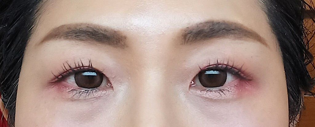 エバーカラーワンデー モイストレーベル スウィートリュクス/エバーカラー/ワンデー（１DAY）カラコンを使ったクチコミ（3枚目）