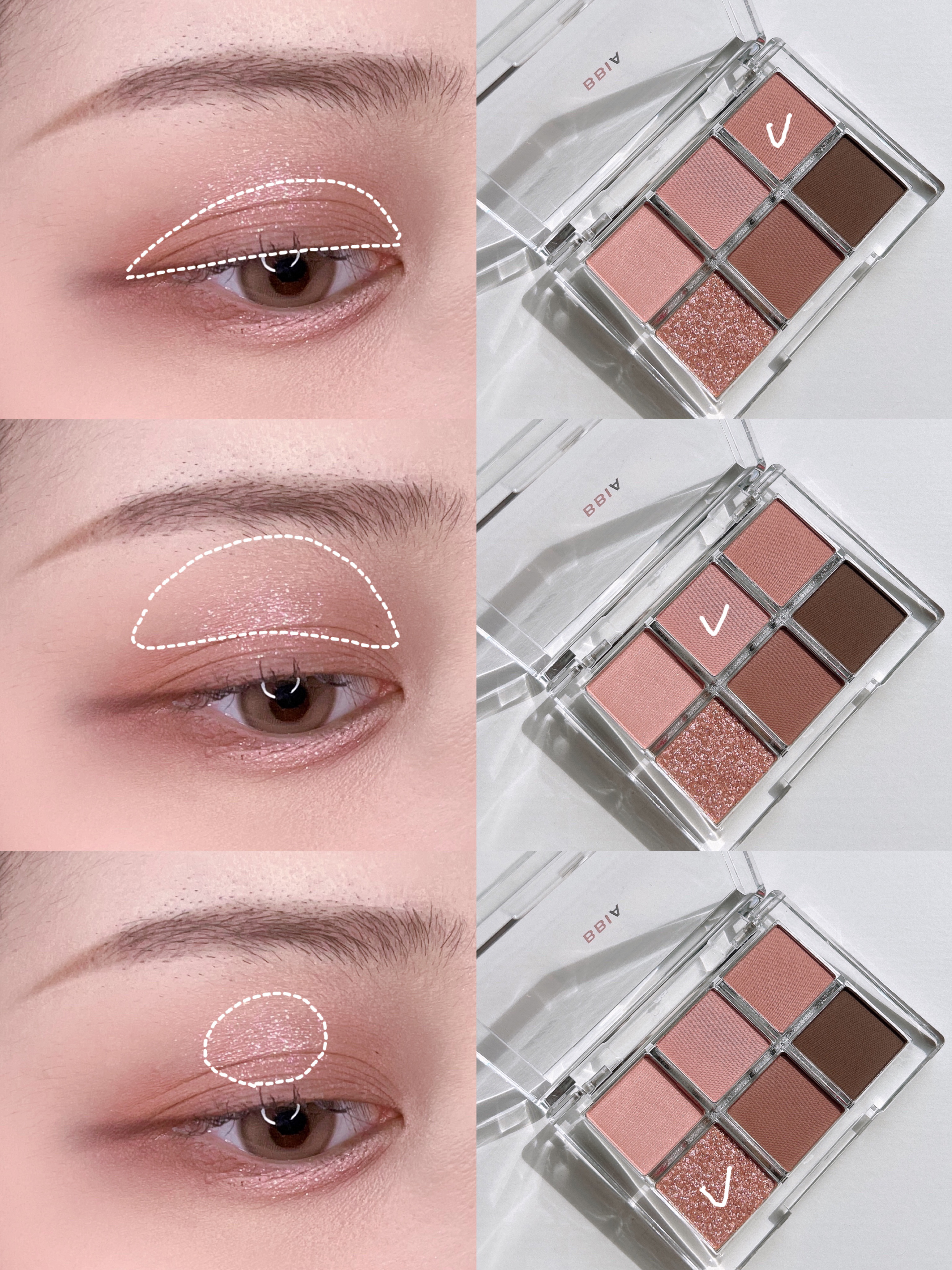 レディートゥーウェアアイパレット/BBIA/アイシャドウパレットを使ったクチコミ（2枚目）