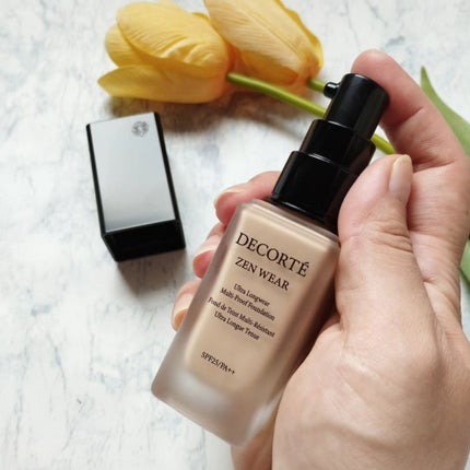 ゼン ウェア フルイド/DECORTÉ/リキッドファンデーションを使ったクチコミ(2枚目)