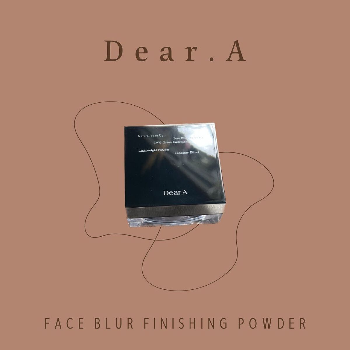 フェイス ブラー フィニッシング パウダー/Dear.A/ルースパウダーを使ったクチコミ（1枚目）