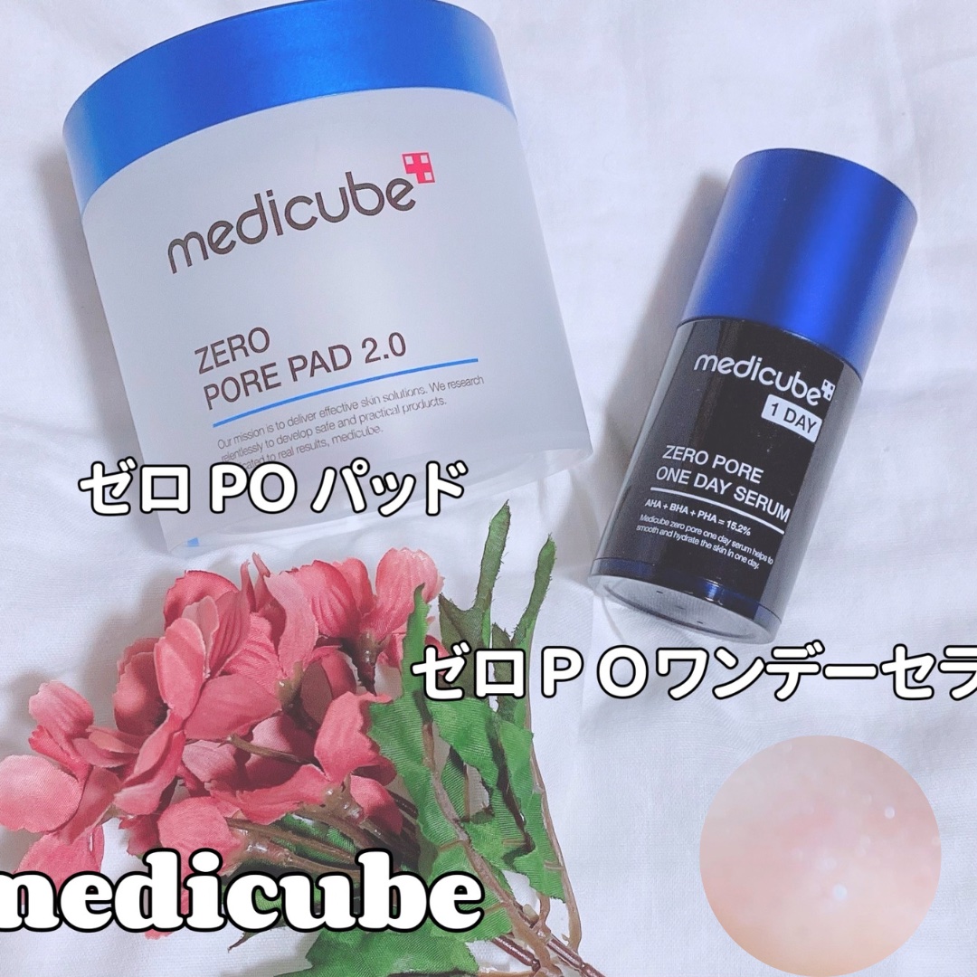ゼロ毛穴パッド 2.0/MEDICUBE/トナーパッドを使ったクチコミ（1枚目）