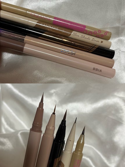 3wayスリムシェードライナー/キャンメイク/リキッドアイライナーを使ったクチコミ(2枚目)