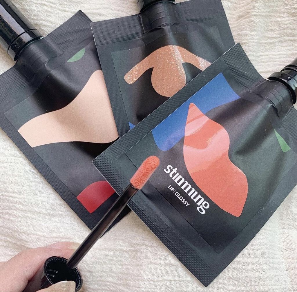 リキッド アイ グリッター/stimmung/グリッターを使ったクチコミ（2枚目）