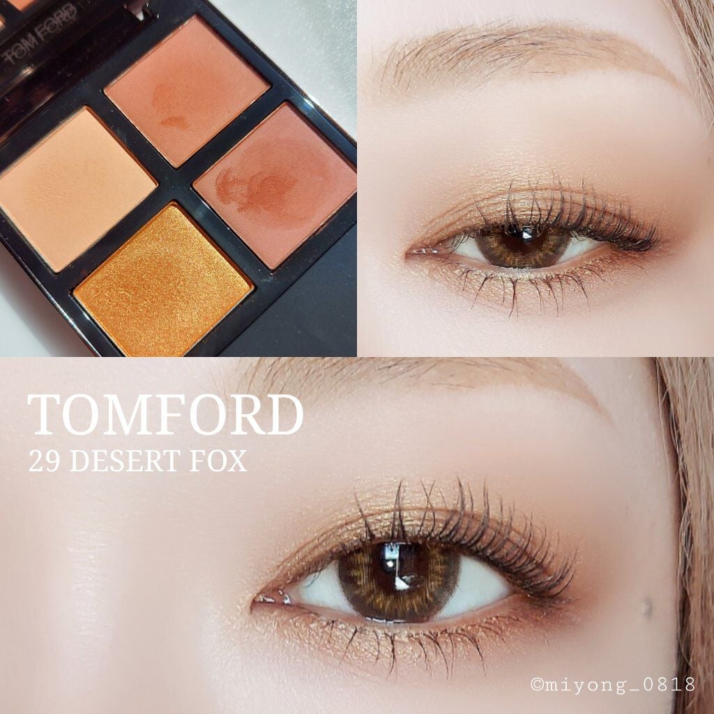アイ カラー クォード/TOM FORD BEAUTY/アイシャドウパレットを使ったクチコミ(1枚目)