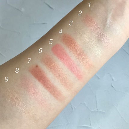 UR GLAM BLOOMING EYE COLOR PALETTE/U R GLAM/アイシャドウパレットを使ったクチコミ(4枚目)