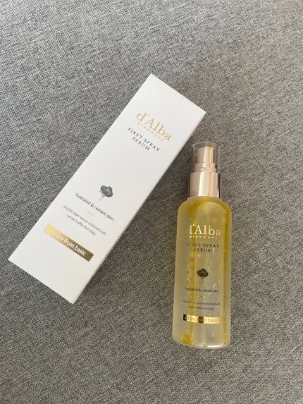 ホワイトトリュフファーストアロマティックスプレーセラム/ダルバ/ミスト状化粧水を使ったクチコミ(1枚目)