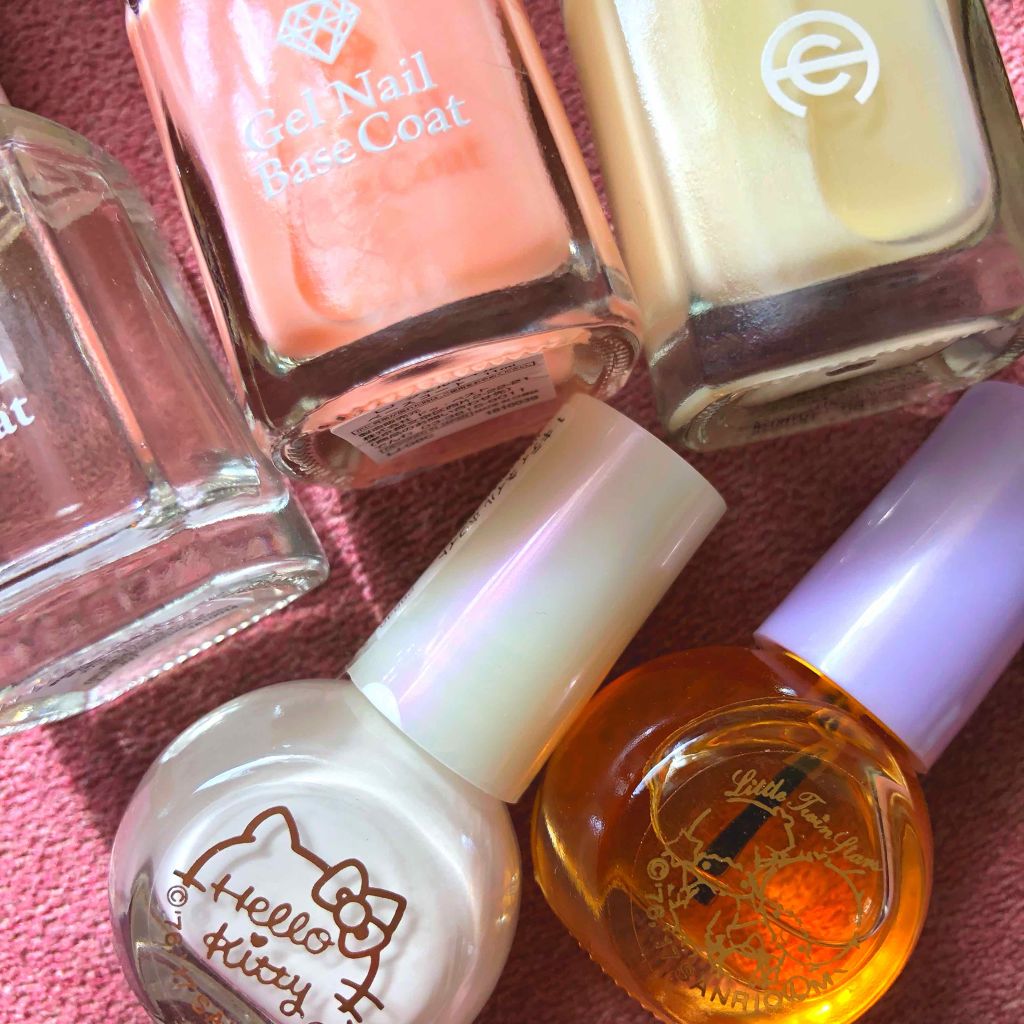 ジェルネイル ベースコート/LOUJENE/ネイルベースコートを使ったクチコミ（2枚目）