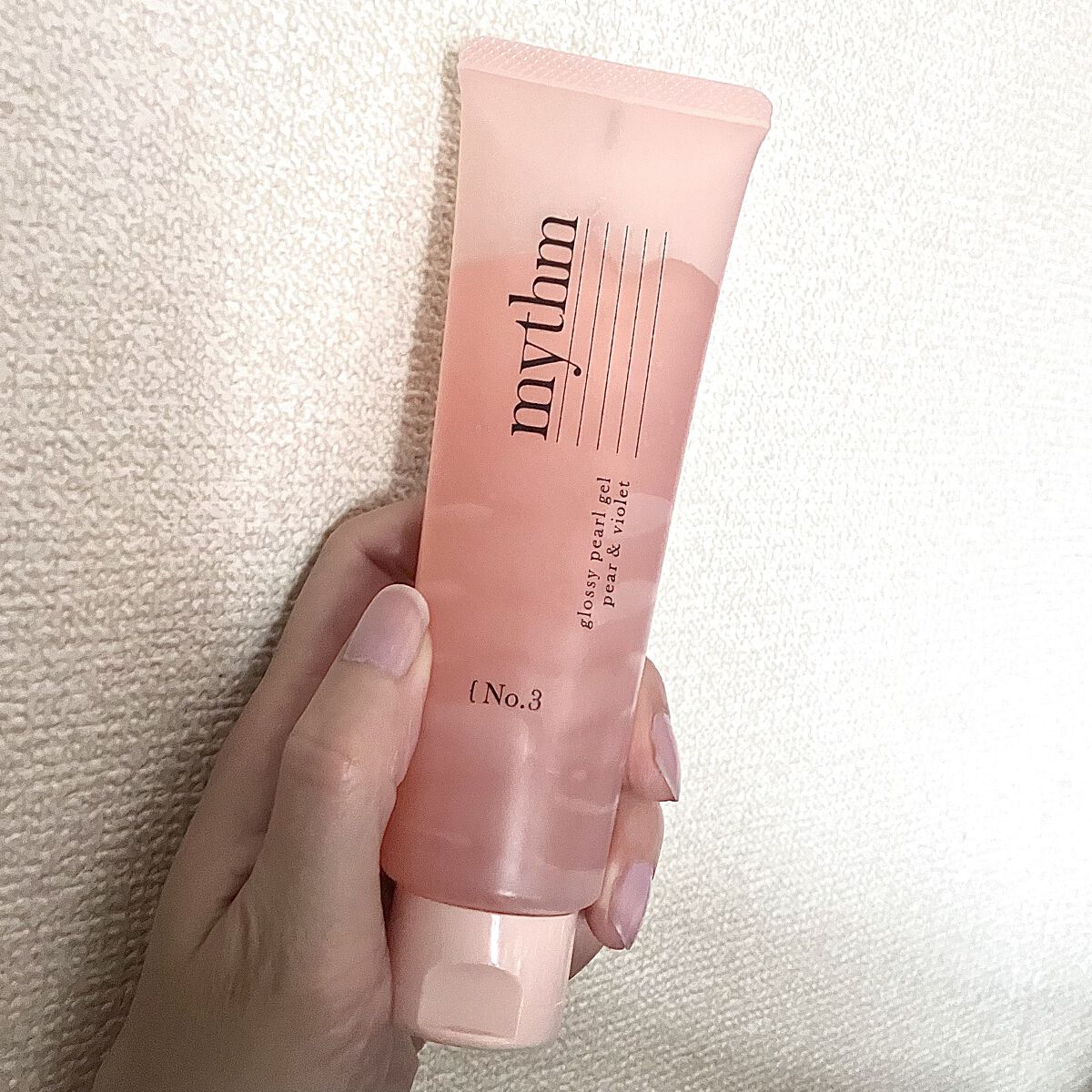 グロッシーパールジェル/mythm/ヘアジェルを使ったクチコミ（1枚目）