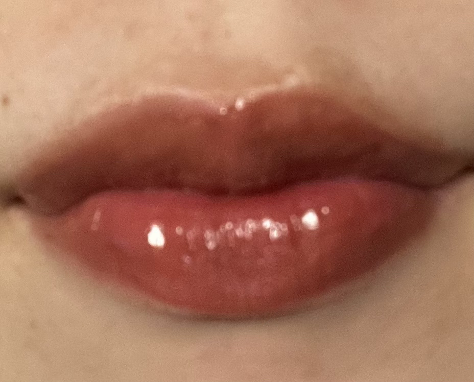 アンドバイロムアンド　グラッシーボムティント/&nd by rom&nd/リップティントを使ったクチコミ（3枚目）