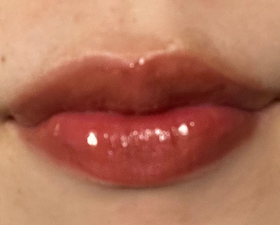 アンドバイロムアンド グラッシーボムティント/&nd by rom&nd/リップティントを使ったクチコミ(3枚目)