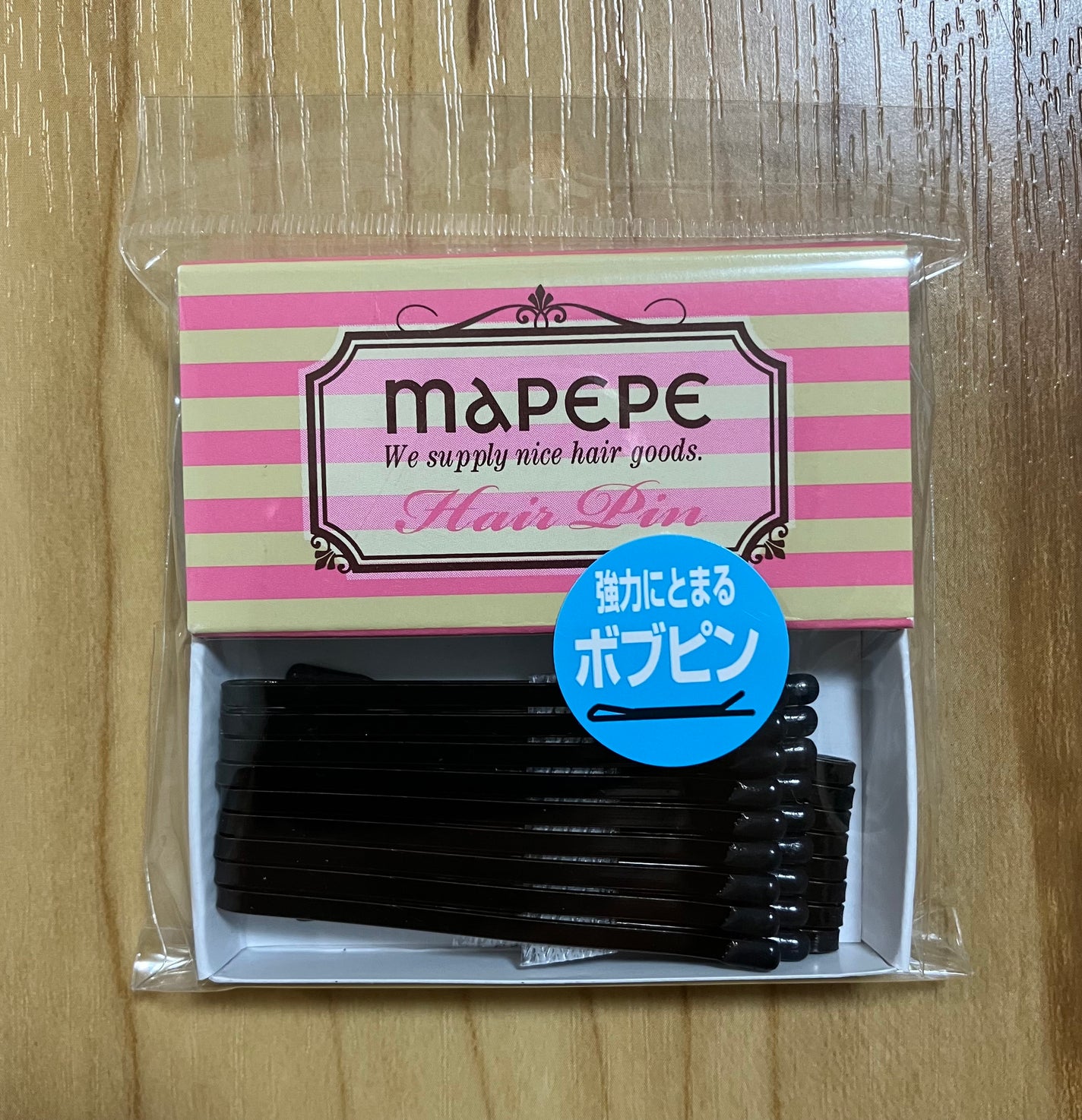 ボブピン/マペペ/ヘアアクセサリーを使ったクチコミ(1枚目)