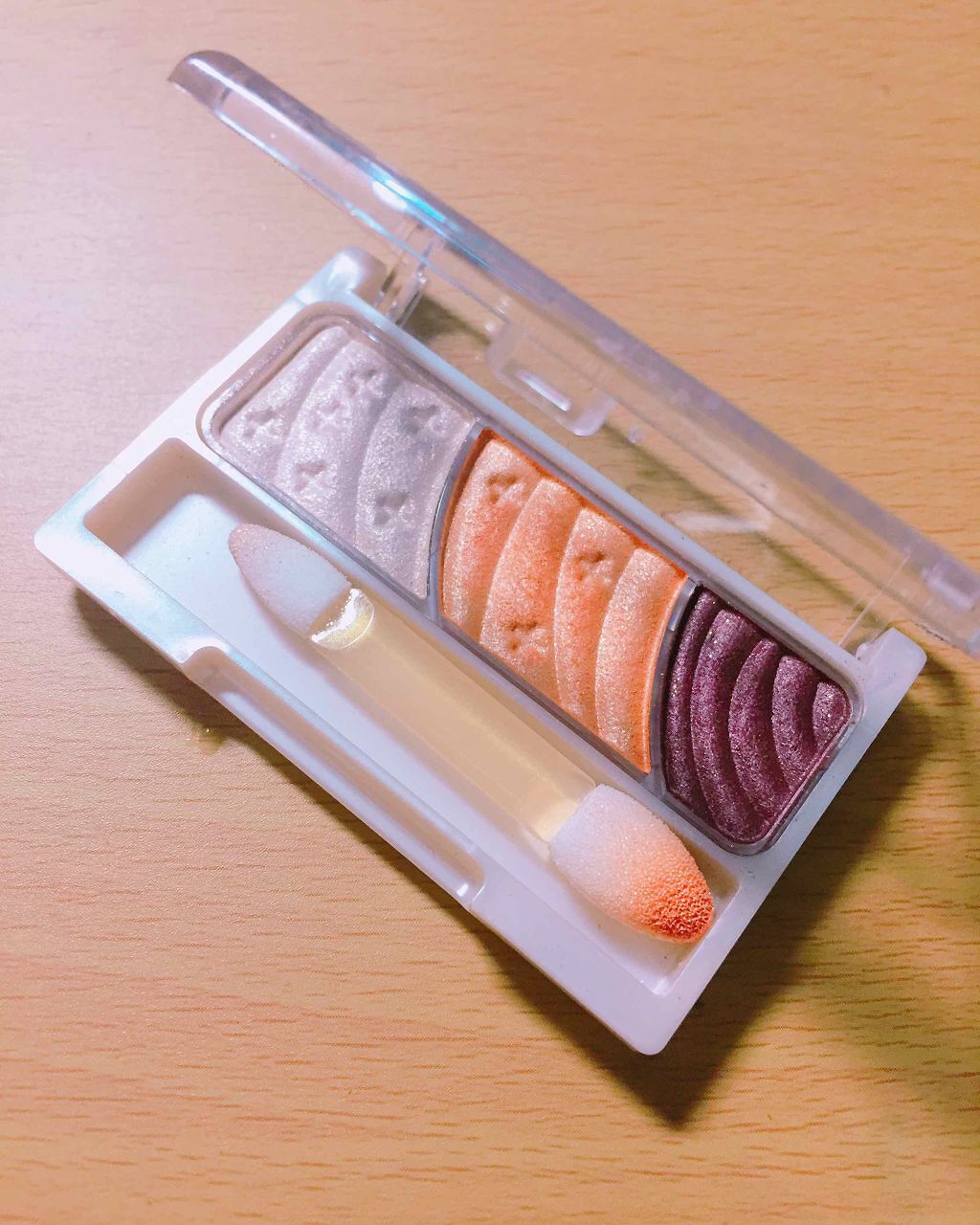 トーンアップアイシャドウ/CEZANNE/アイシャドウパレットを使ったクチコミ(2枚目)