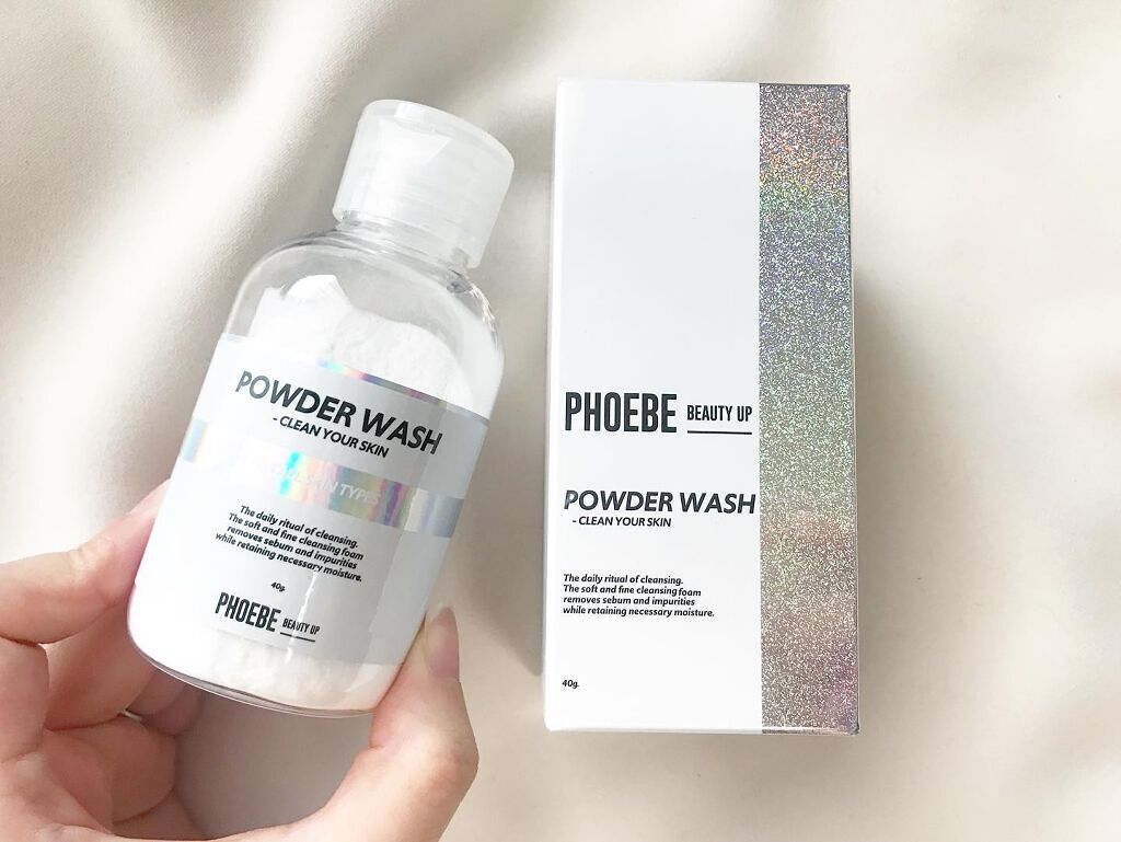 POWDER WASH/PHOEBE BEAUTY UP/洗顔パウダーを使ったクチコミ(1枚目)