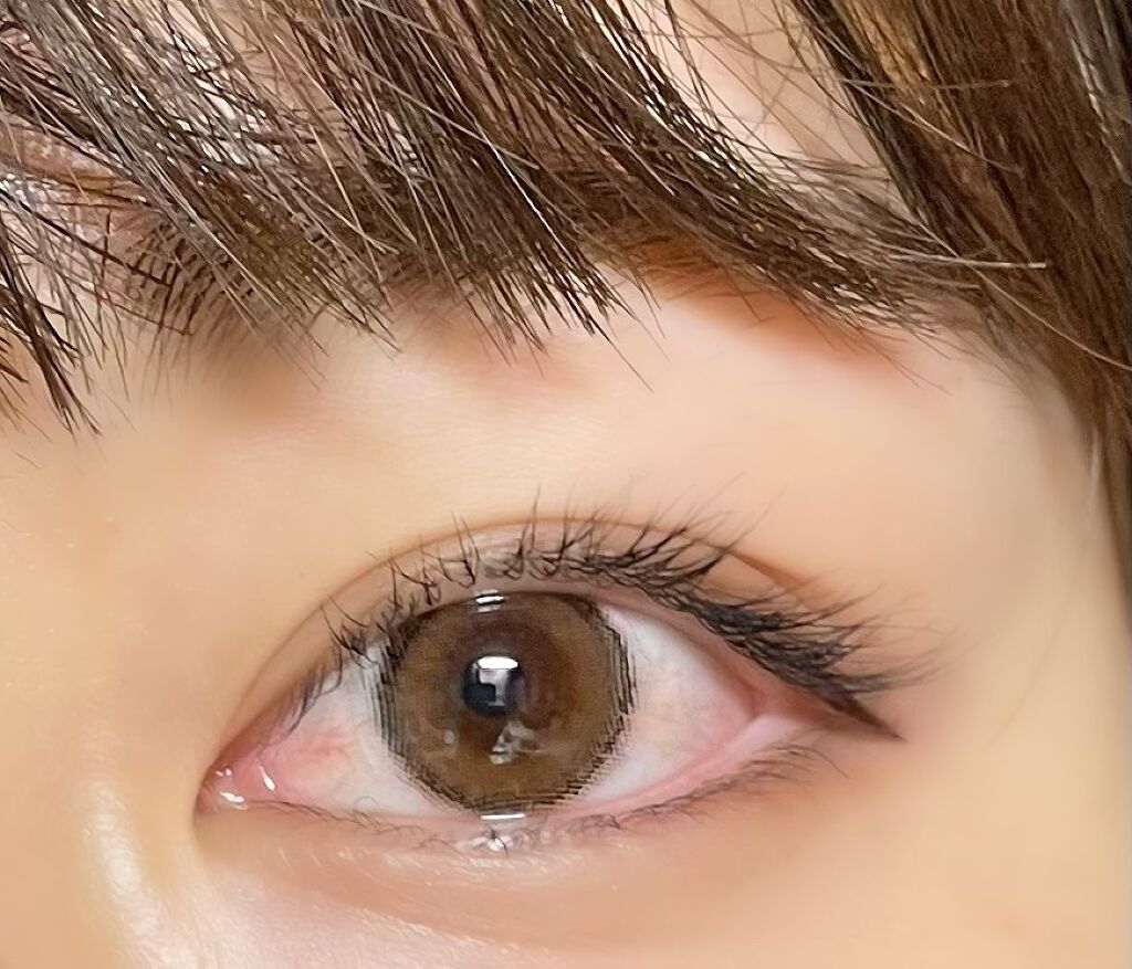 eye closet iDOL Series CANNA ROSE 1day ヌードベージュ/EYE CLOSET/ワンデー（１DAY）カラコンを使ったクチコミ（2枚目）