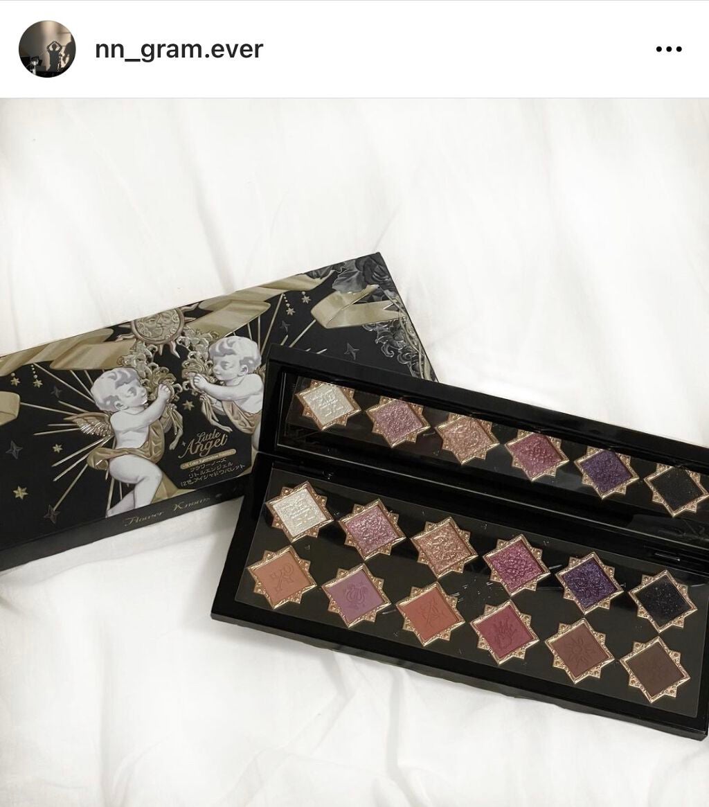 リトルエンジェル12色アイシャドウパレット/FlowerKnows/アイシャドウパレットを使ったクチコミ(1枚目)