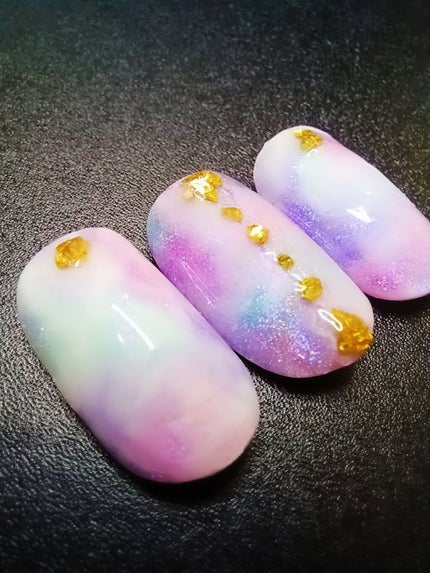 Gel Nail/セリア/ジェルネイルを使ったクチコミ(3枚目)