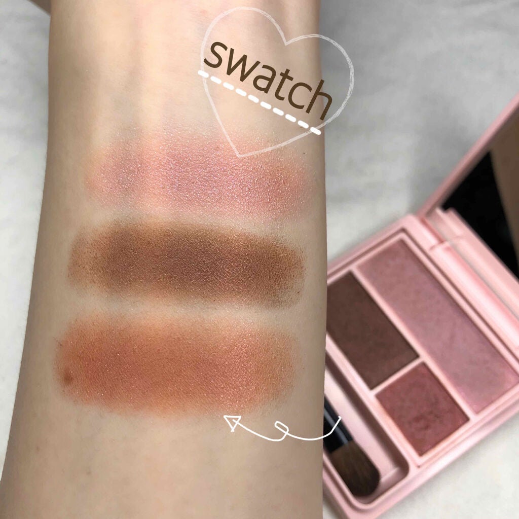 フーミー アイシャドウパレット/WHOMEE/アイシャドウパレットを使ったクチコミ(2枚目)