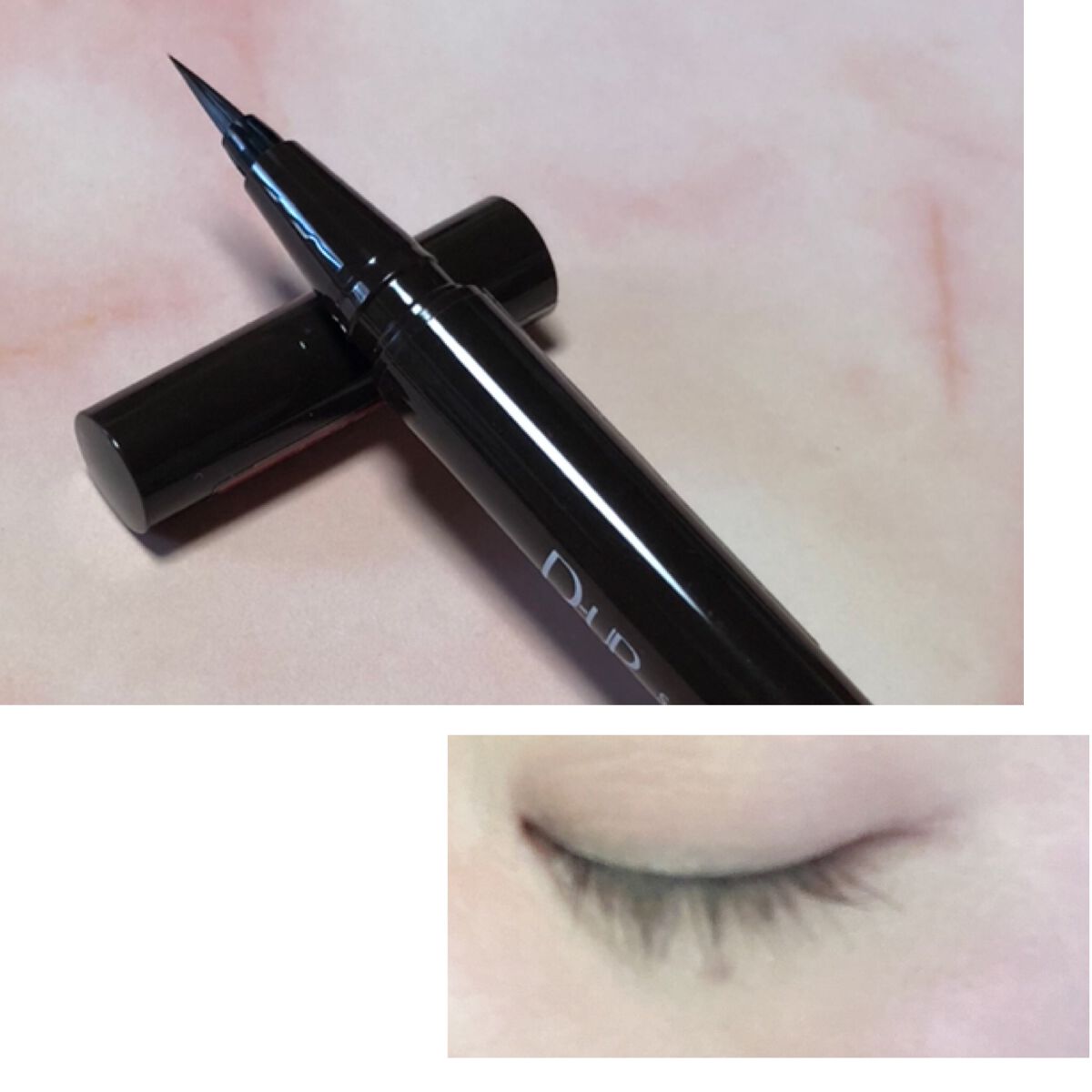 シルキーリキッドアイライナーWP/D-UP/リキッドアイライナーを使ったクチコミ(3枚目)