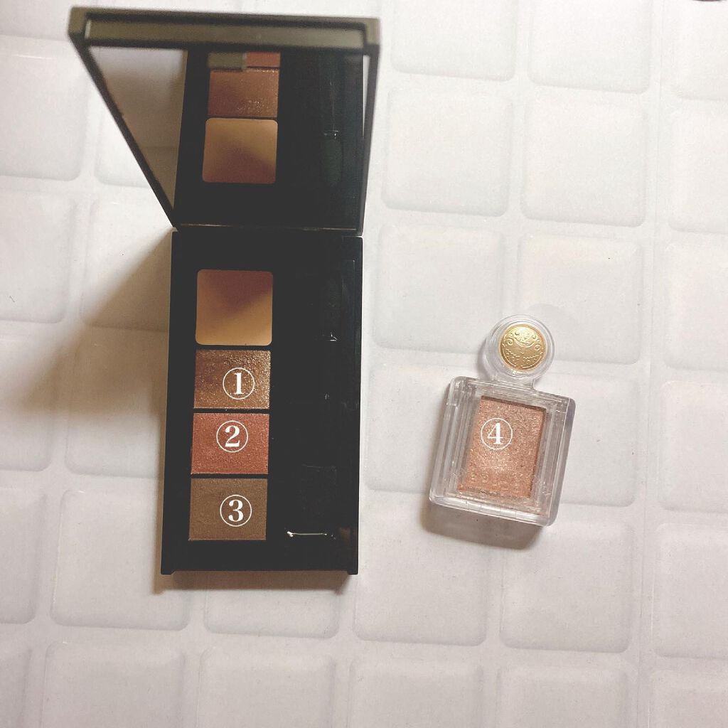 シャドーカスタマイズ/MAJOLICA MAJORCA/単色アイシャドウを使ったクチコミ(3枚目)