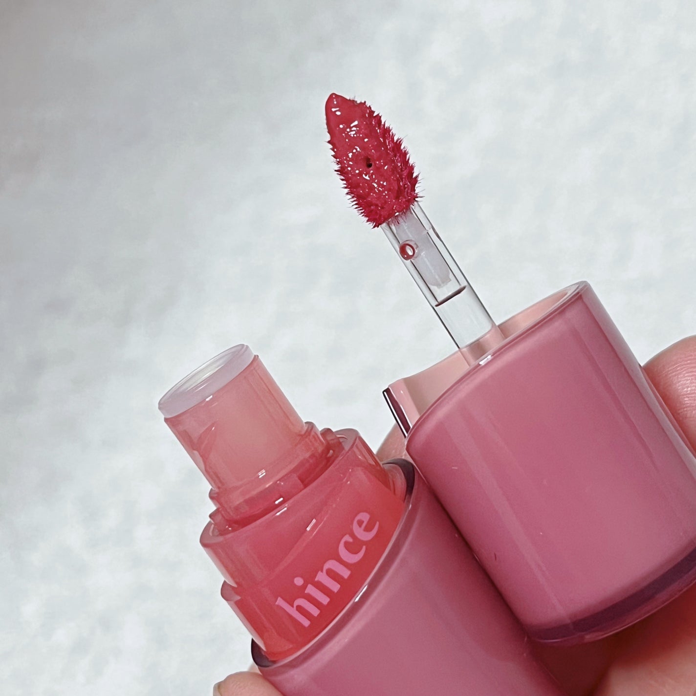 ロウグロウジェルティント/hince/リップティントを使ったクチコミ(2枚目)