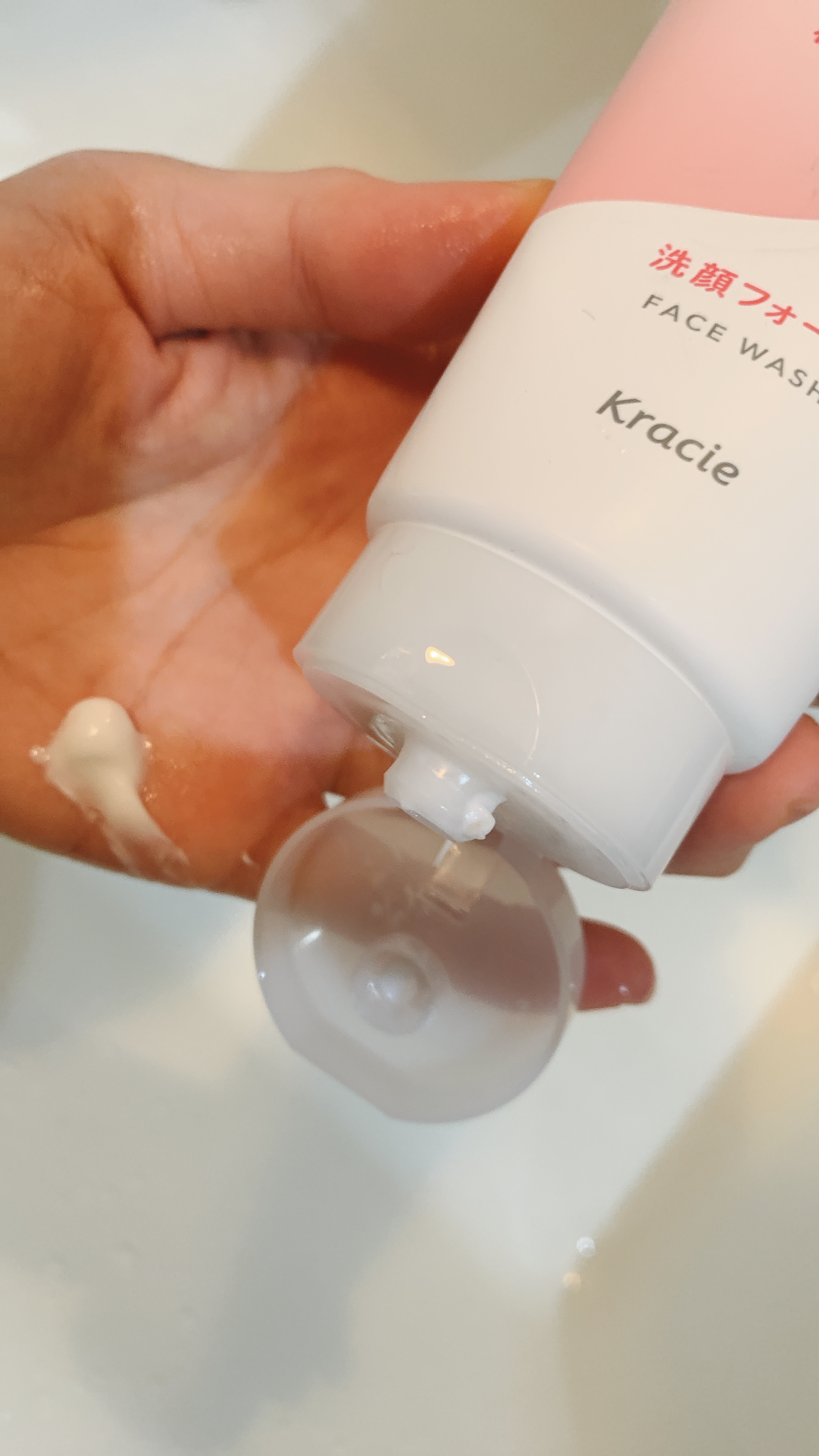 洗顔フォーム(桃の葉エキス配合)/ナイーブ/洗顔フォームを使ったクチコミ（3枚目）