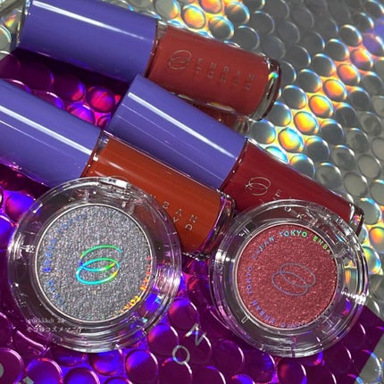 マルチグリッターカラー/ENBAN TOKYO/単色アイシャドウを使ったクチコミ(3枚目)